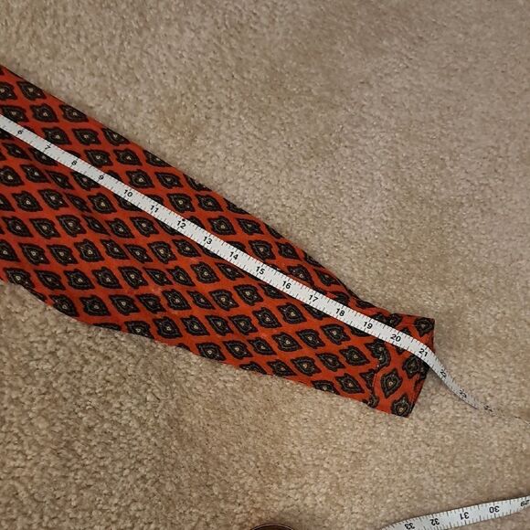 Platinum by Dorothy Schoelen Vintage Geometric Patterned Blouse Button Up Small - Picture 14 of 16